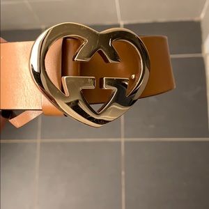 Gucci Heart Belt
